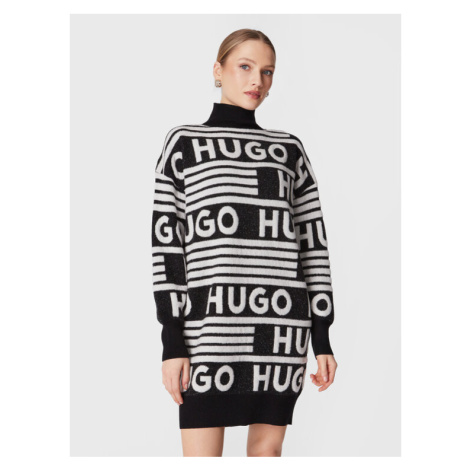 Úpletové šaty Hugo Hugo Boss