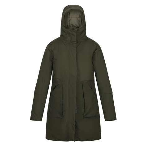 Dámský zimní kabát Regatta YEWBANK II khaki