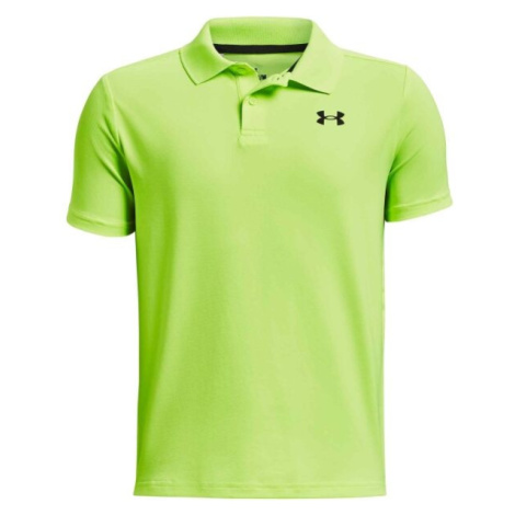 Under Armour PERFORMANCE POLO Chlapecké polotričko, světle zelená, velikost