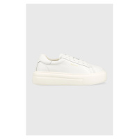 Kožené sneakers boty Gant Alincy bílá barva