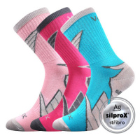 Voxx Joskik Dětské sportovní ponožky - 3 páry BM000001470200101621 mix B - holka
