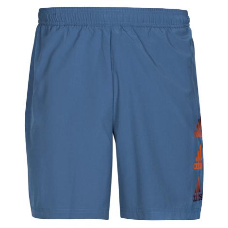 Adidas D2M LOGO SHORT Modrá