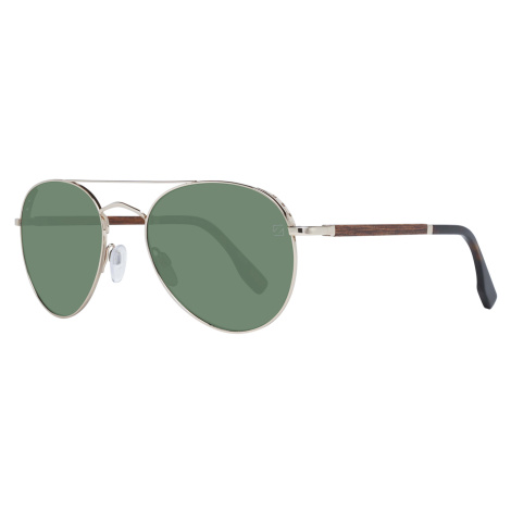 Zegna Couture sluneční brýle ZC0002 56 28N Titanium  -  Pánské