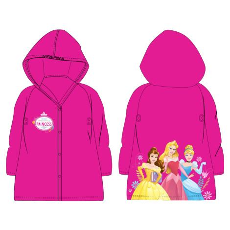 Princess - licence Dívčí pláštěnka - Princess 5228A184, růžová Barva: Růžová