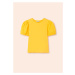 Tričko s krátkým rukávem madeira žluté JUNIOR Mayoral