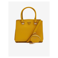 Žlutá dámská kabelka Guess Eco Alexie Girlfriend Satchel - Dámské