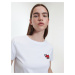 Reserved - Bavlněné tričko Keith Haring - Krémová