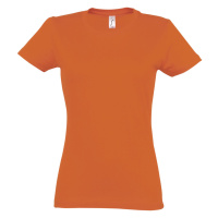 SOĽS Imperial Dámské triko s krátkým rukávem SL11502 Orange