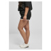 Dámské šortky // Urban classics Ladies Organic Interlock Retro Hotpants black/white