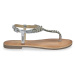 Žabkové kožené sandály s bižu zdobením Diamal Les Tropéziennes par M Belarbi®