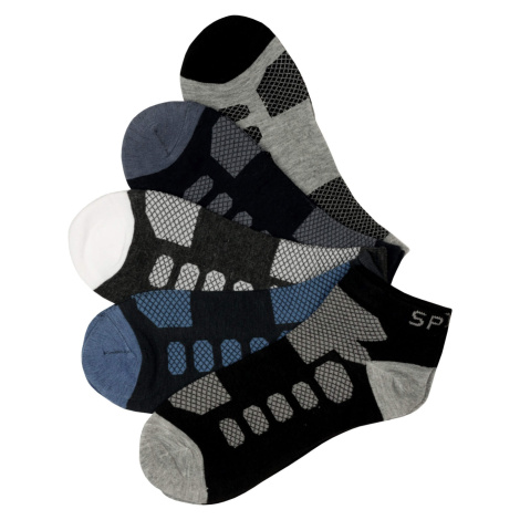 Pesail pánské sportovní ponožky bambus XM2241 vícebarevná