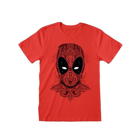 HEROES INC. Marvel Deadpool: Tattoo Style, pánské tričko, vel. M