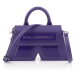 Crossbody karl lagerfeld ikon/k cb leather deep purple