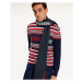 Tommy Hilfiger Tommy Jeans pánská tmavě modrá šála TJM LOGO TAPE SCARF