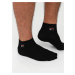 Sada tří párů kotníkových ponožek v bílé, černé a šedé barvě FILA