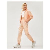 Koton Parachute Jogger Trousers With Pocket Elastic Waist