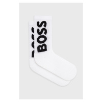 Ponožky BOSS pánské, bílá barva, 50467748