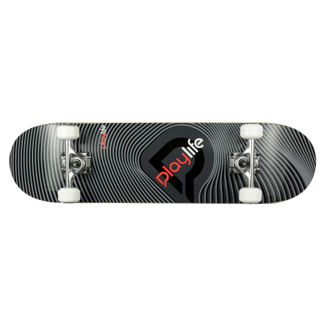 Skateboard Playlife Illusion Grey 31x8" Powerslide