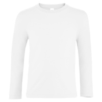 SOĽS Imperial Lsl Kids Dětské tričko s dlouhým rukávem SL02947 Bílá