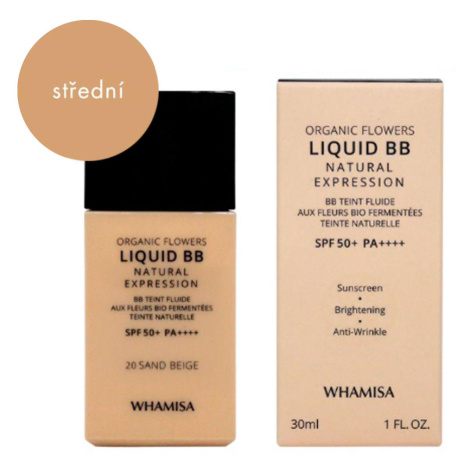 WHAMISA BIO BB krém SPF50+ Sand Beige