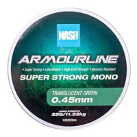 Nash vlasec armourline super strong mono green 1000 m - 0,45 mm 11,33 kg