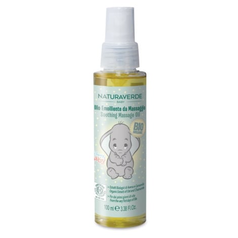 Disney Naturaverde Baby Soothing Massage Oil masážní olej pro děti od narození 100 ml