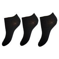 Dámské kotníkové ponožky - Aura.Via ND9586, černá Barva: Černá
