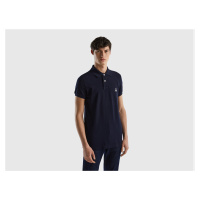 Benetton, Dark Blue Slim Fit Polo