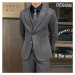 Trojdílný oblek 3v1 sako, vesta a kalhoty JF466