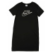 Nike Sportswear Šaty 'Futura' černá / bílá