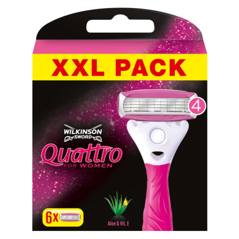 Wilkinson Quattro for Women náhradní hlavice 6 ks Wilkinson Sword