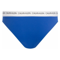 Spodní díl plavek KW0KW00658-CHQ modrobílá - Calvin Klein