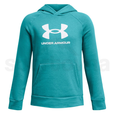 Under Armour UA Rival Fleece B Hoodie J 1379791-464 - blue