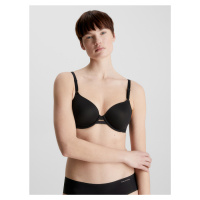 Dámská podprsenka T-Shirt Bra Invisibles 000QF1184E001 černá - Calvin Klein