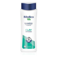 Hloubkově čistící šampon proti lupům a mastné pokožce hlavy Medico SOS 390ml