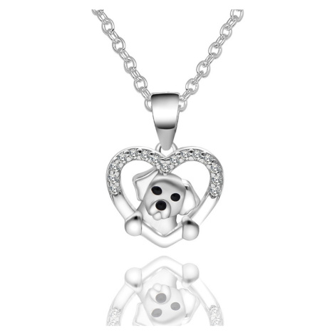 OLIVIE Stříbrný náhrdelník ŠTĚŇÁTKO 5934