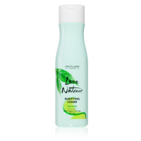 Oriflame Love Nature Organic Tea Tree & Lime čisticí pleťová voda pro mastnou pleť 150 ml