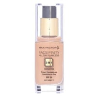 MAX FACTOR Facefinity All Day Flawless 3in1 Foundation SPF20 77 Soft Honey 30 ml