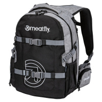 Meatfly batoh Ramble Grey Heather / Black 26 L | Černá