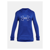 Under Armour Mikina Armour Fleece BL Hoodie-BLU - Holky