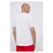 Bavlněné tričko Rossignol bílá barva, s potiskem, RLKMY04