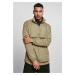 Stand Up Collar Pull Over Jacket khaki