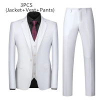 Trojdílný oblek 3v1 sako, vesta a kalhoty JF451