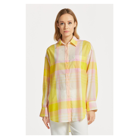 KOŠILE GANT OS MADRAS SHIRT CANARY YELLOW