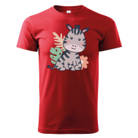 Dětské tričko se zebrou - tričko pro milovníky zvířat