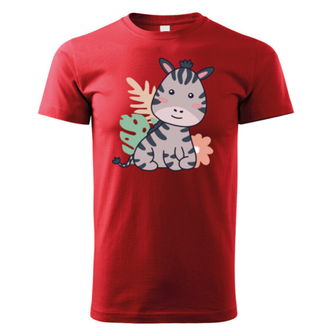 Dětské tričko se zebrou - tričko pro milovníky zvířat BezvaTriko