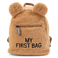 Childhome My First Bag Teddy Beige dětský batoh 20x8x24 cm
