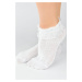Dětské ponožky Noviti SB068 - tenké Bílá