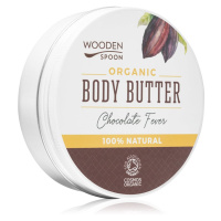 WoodenSpoon Organic Chocolate Fever tělové máslo s vůní čokolády 100 ml