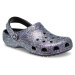 CROCS-Classic Glitter Clog black/multi Černá